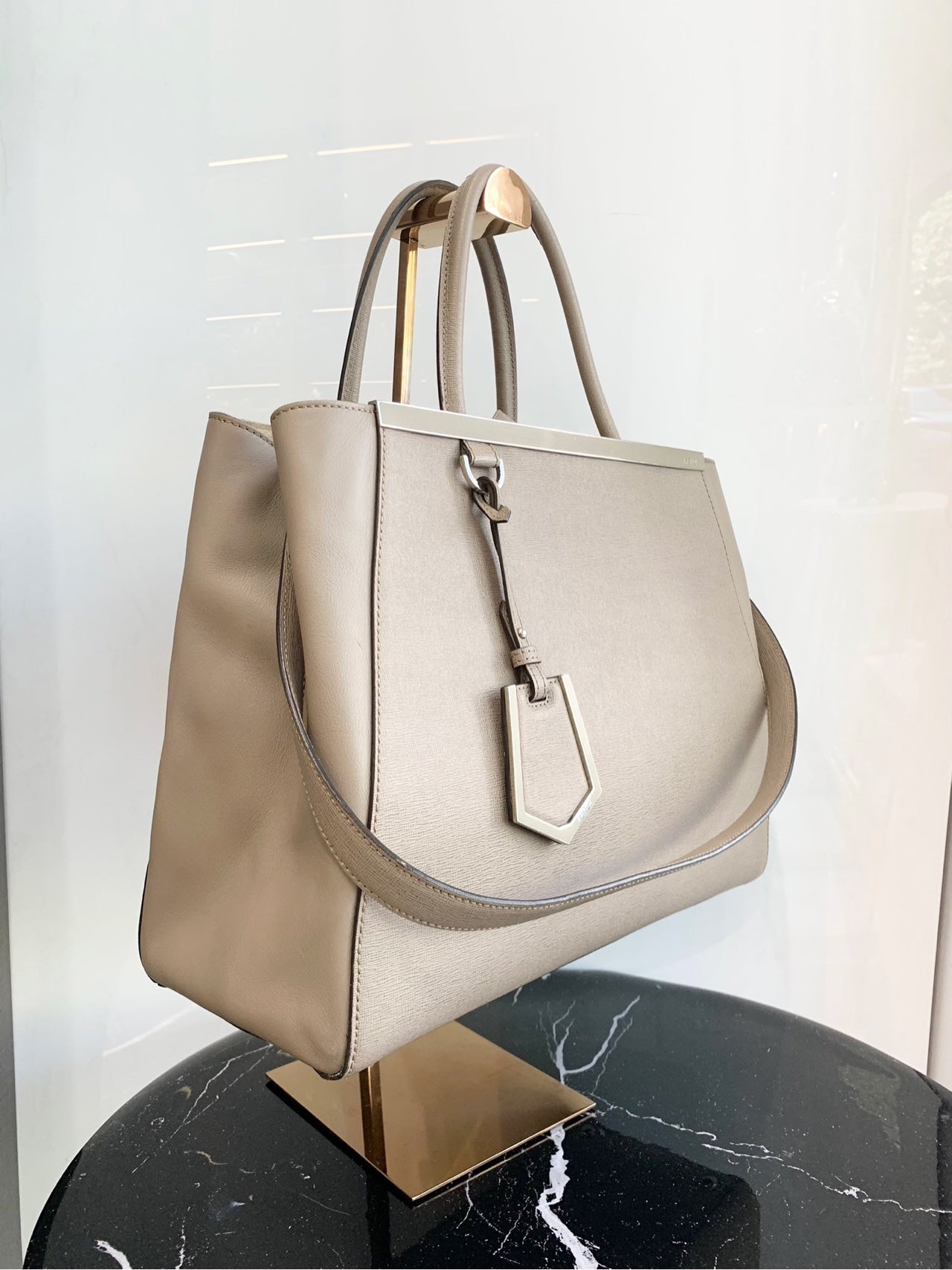 Fendi Gray Crossbody 8BH253-D7E-F0H48