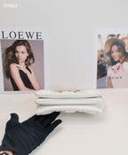 Dior Leather White Clutch S5135UNGX_M030