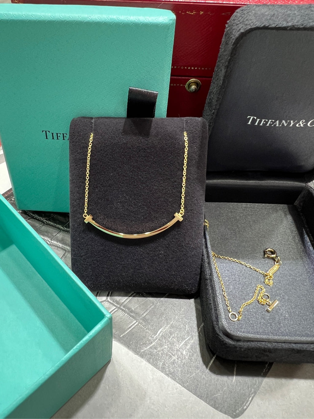 Tiffany Rose gold Necklace