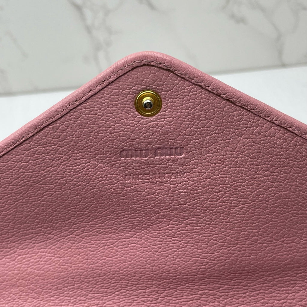 Miu Miu Pink Clutch