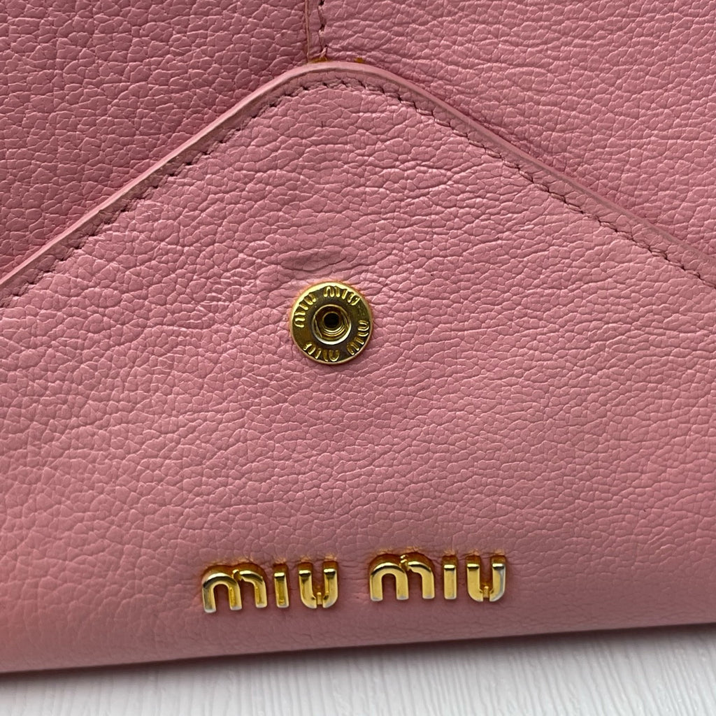 Miu Miu Pink Clutch