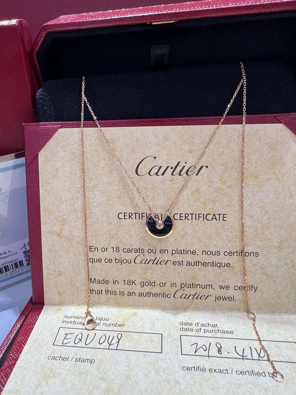 Cartier Amulette de Cartier necklace Necklace B3047200