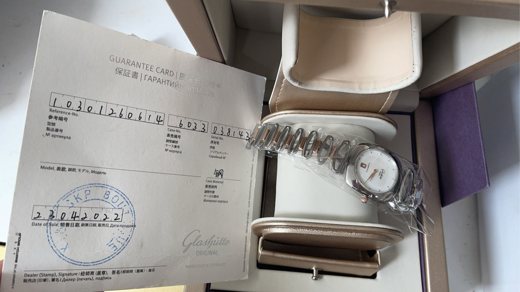 Glashutte Original Lady 31*31 millimeters 1-03-01-26-06-14