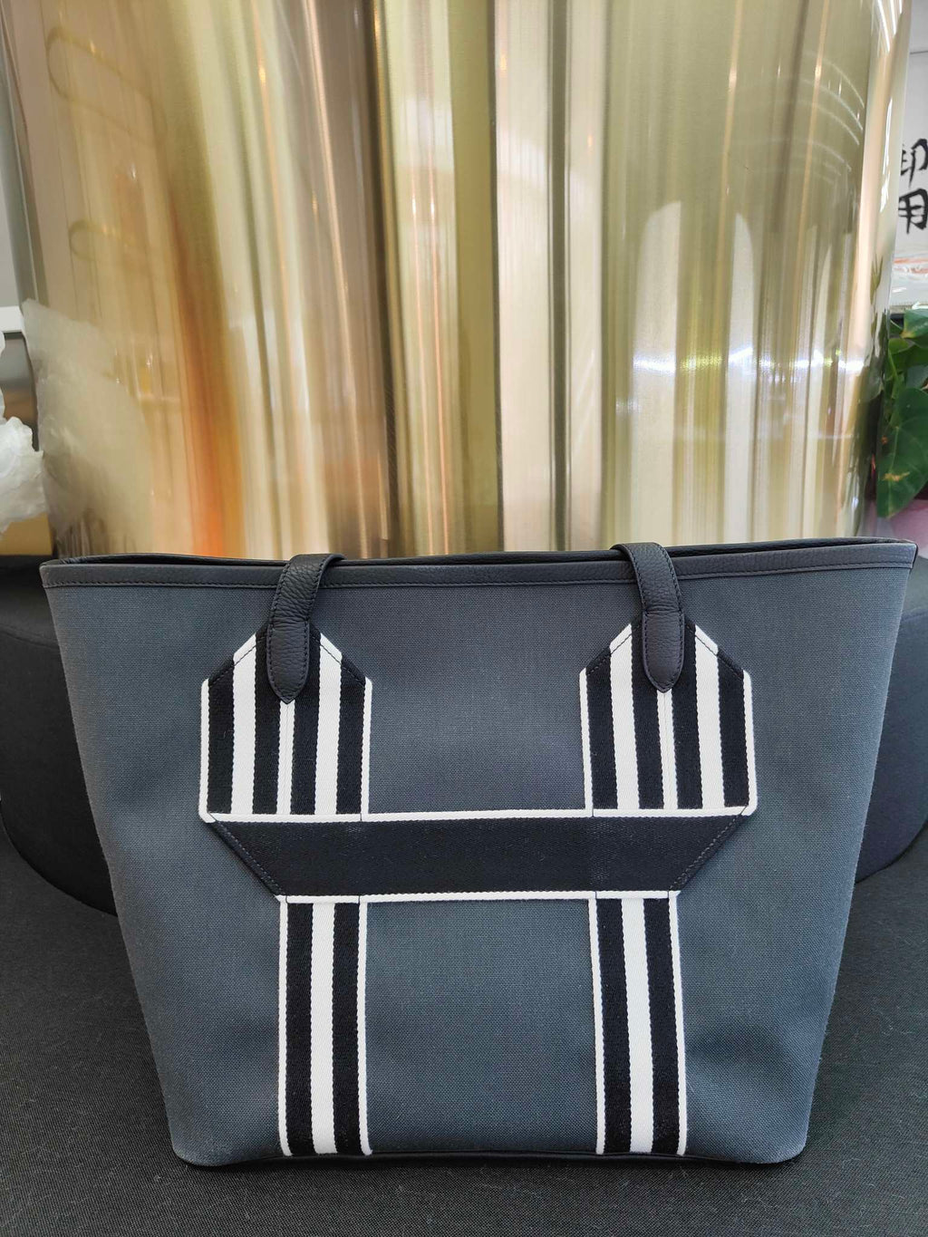 Hermes Canvas Tote