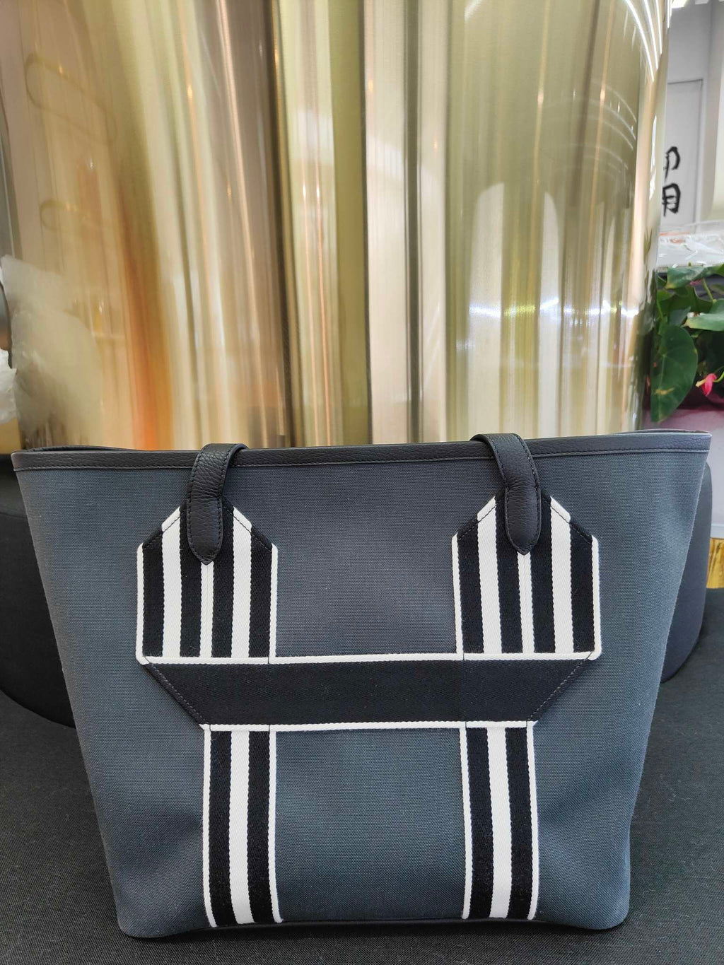 Hermes Canvas Tote