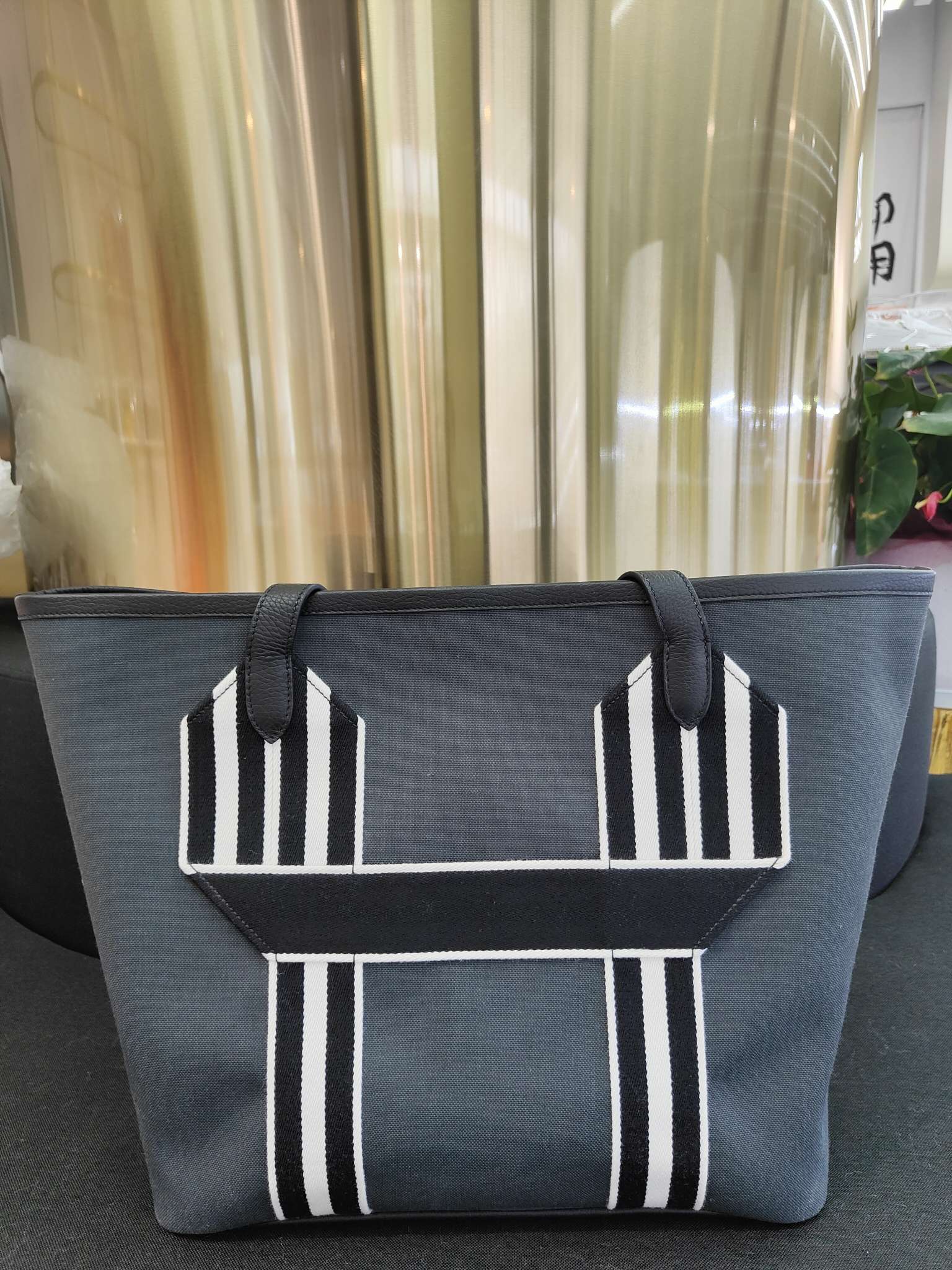 Hermes Canvas Tote