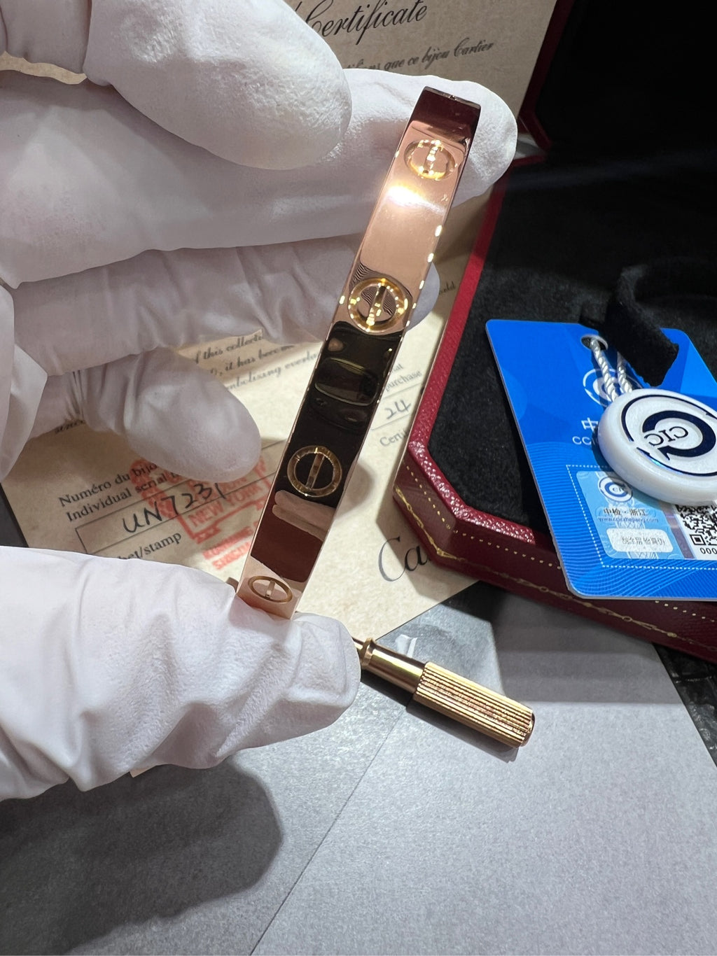 Cartier Rose gold Bangle