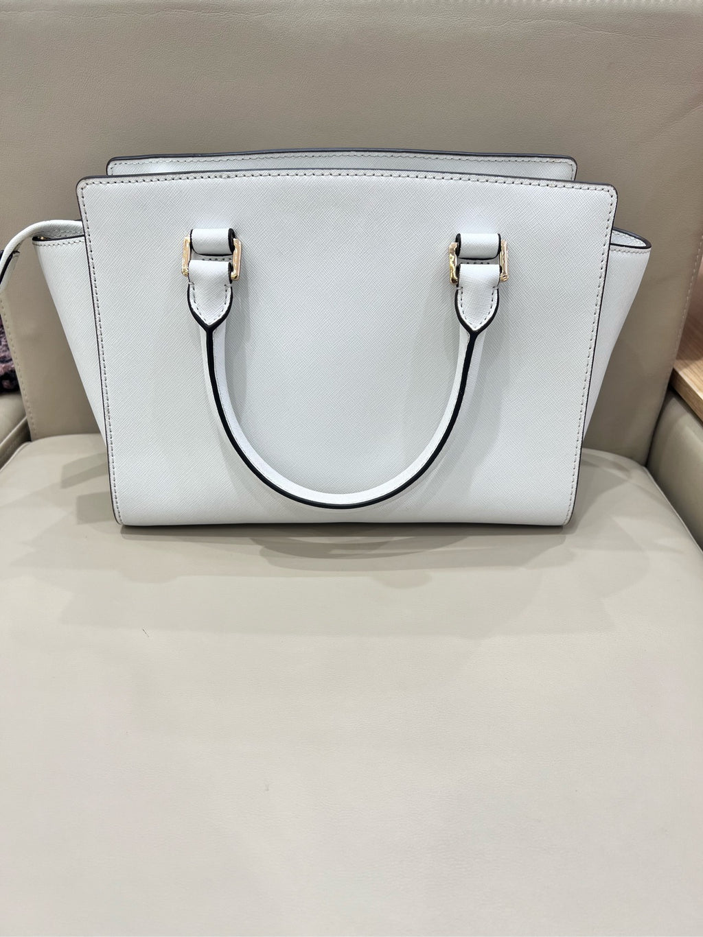 Michael Kors White Crossbody