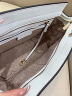 Michael Kors White Crossbody