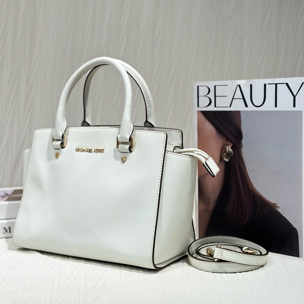 Michael Kors White Crossbody