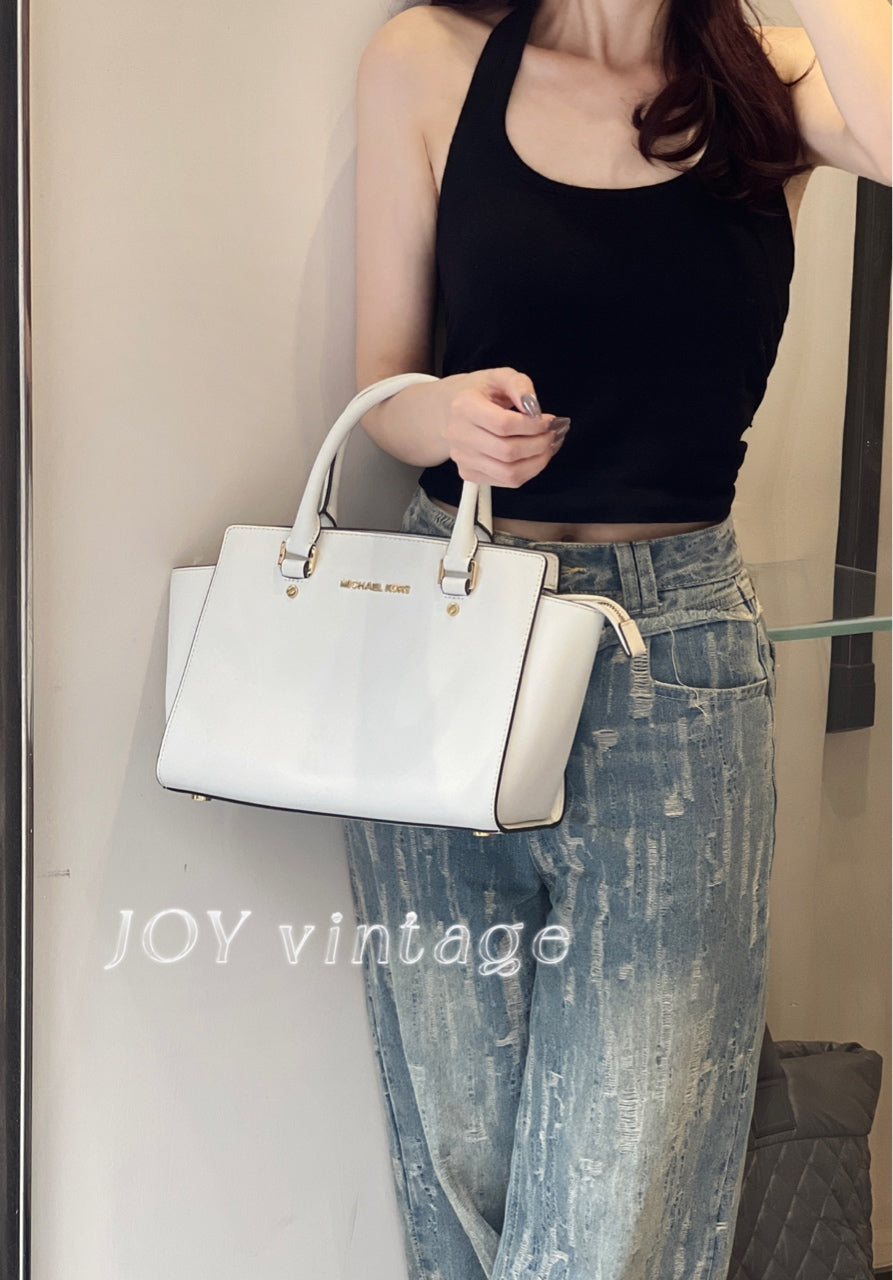 Michael Kors White Crossbody