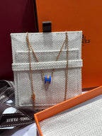 Hermes Blue Necklace