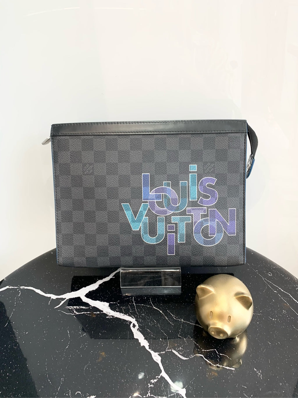 Louis Vuitton Black Clutch