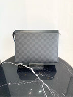 Louis Vuitton Black Clutch