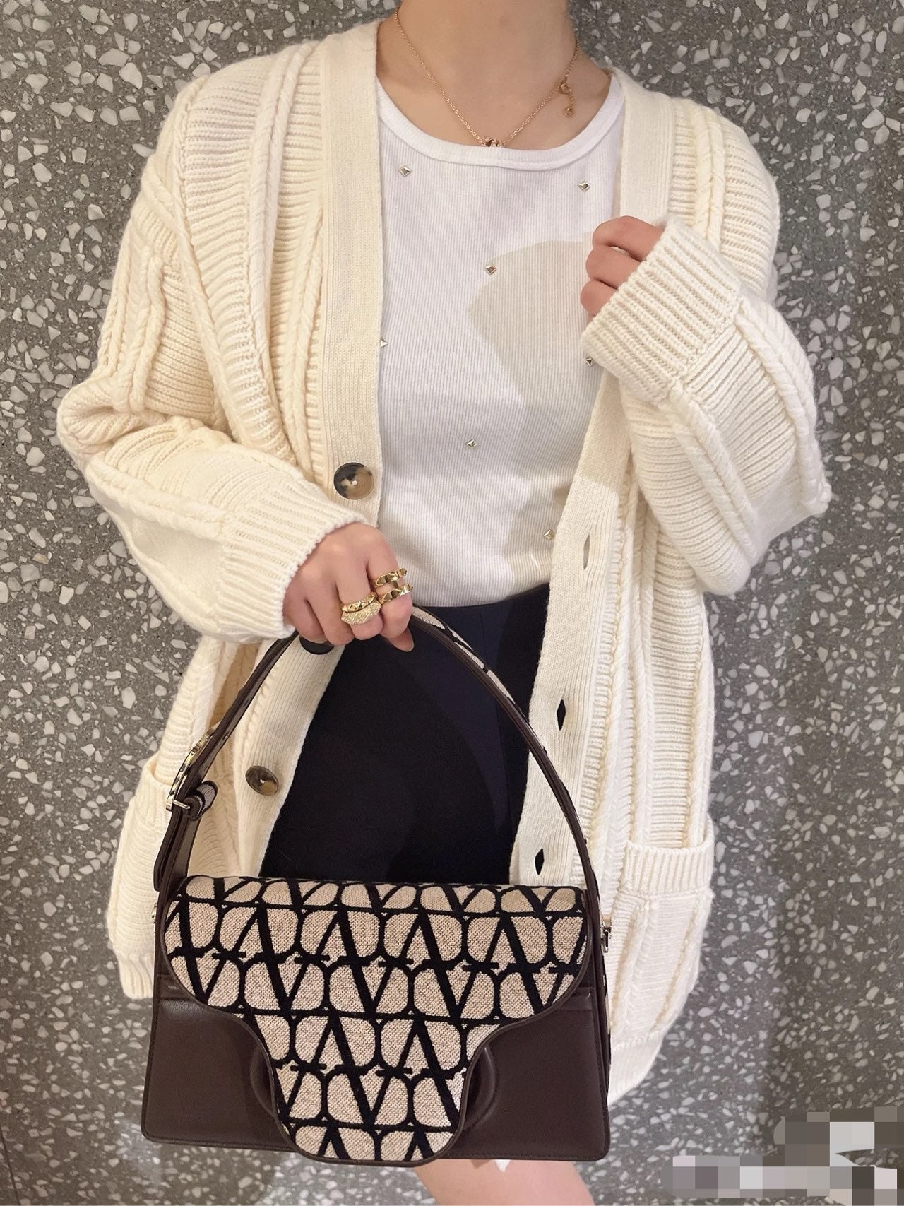 Valentino Brown Crossbody