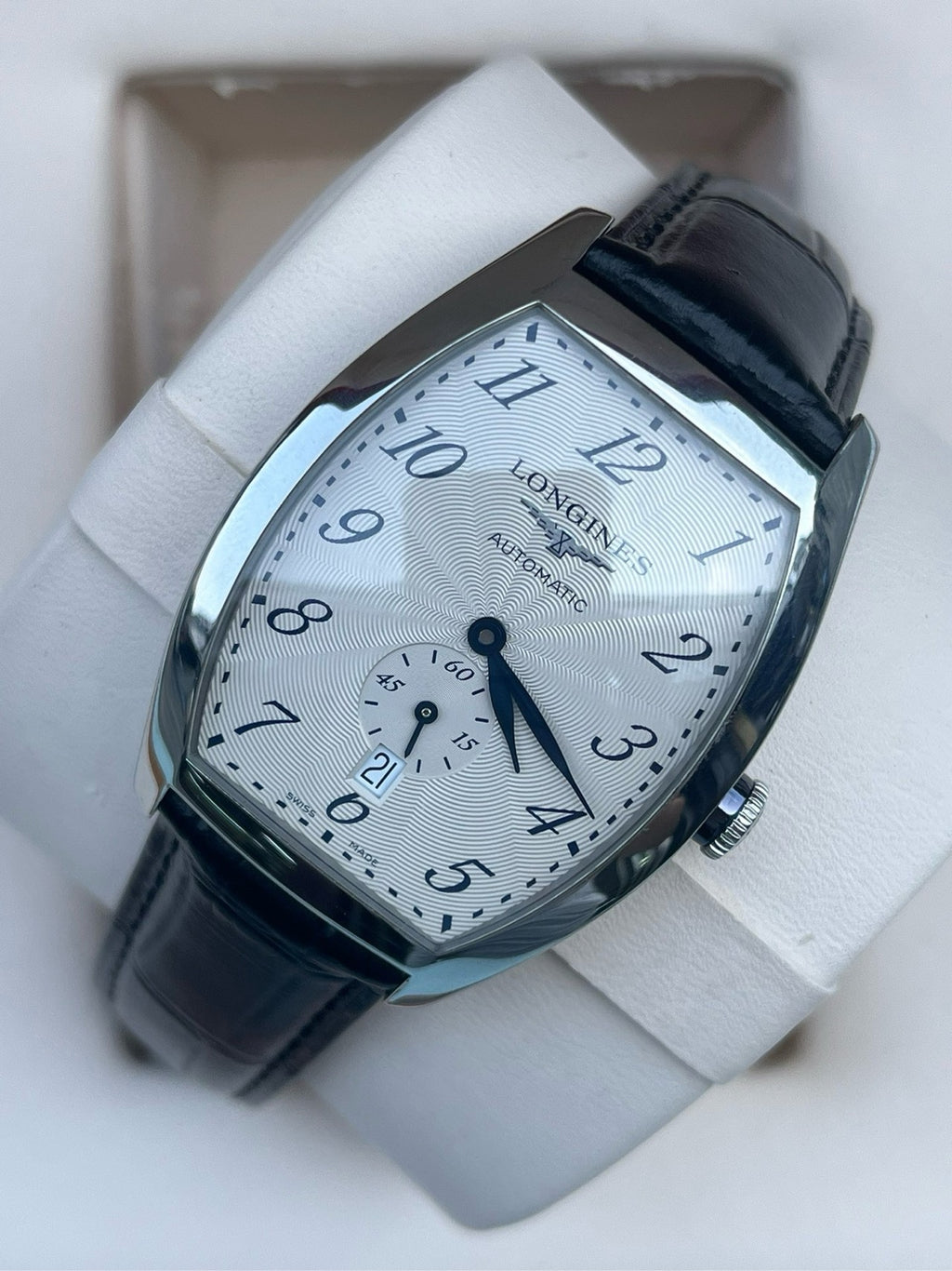 Longines Longines Heritage Collection White Mechanical watch 33.10X38.75mm L2.642.4.73.4
