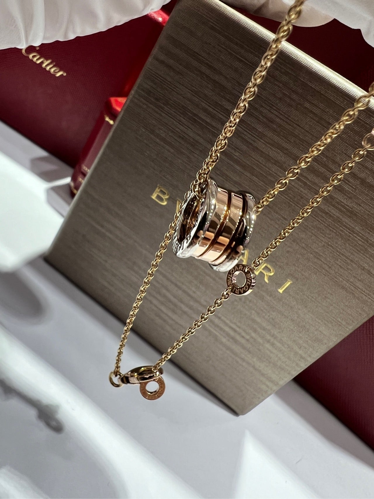 Bvlgari Rose gold Necklace