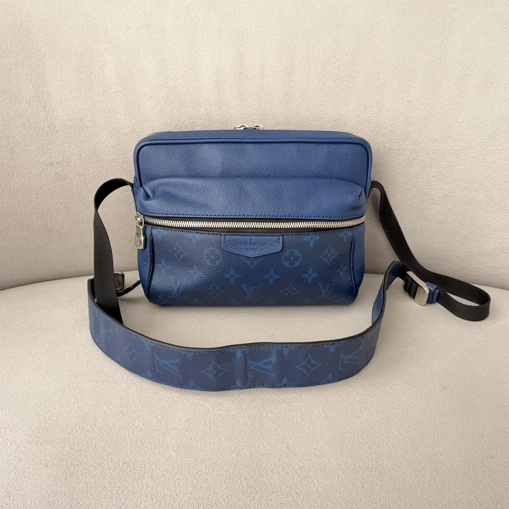 Louis Vuitton Blue Messenger Bag M33455