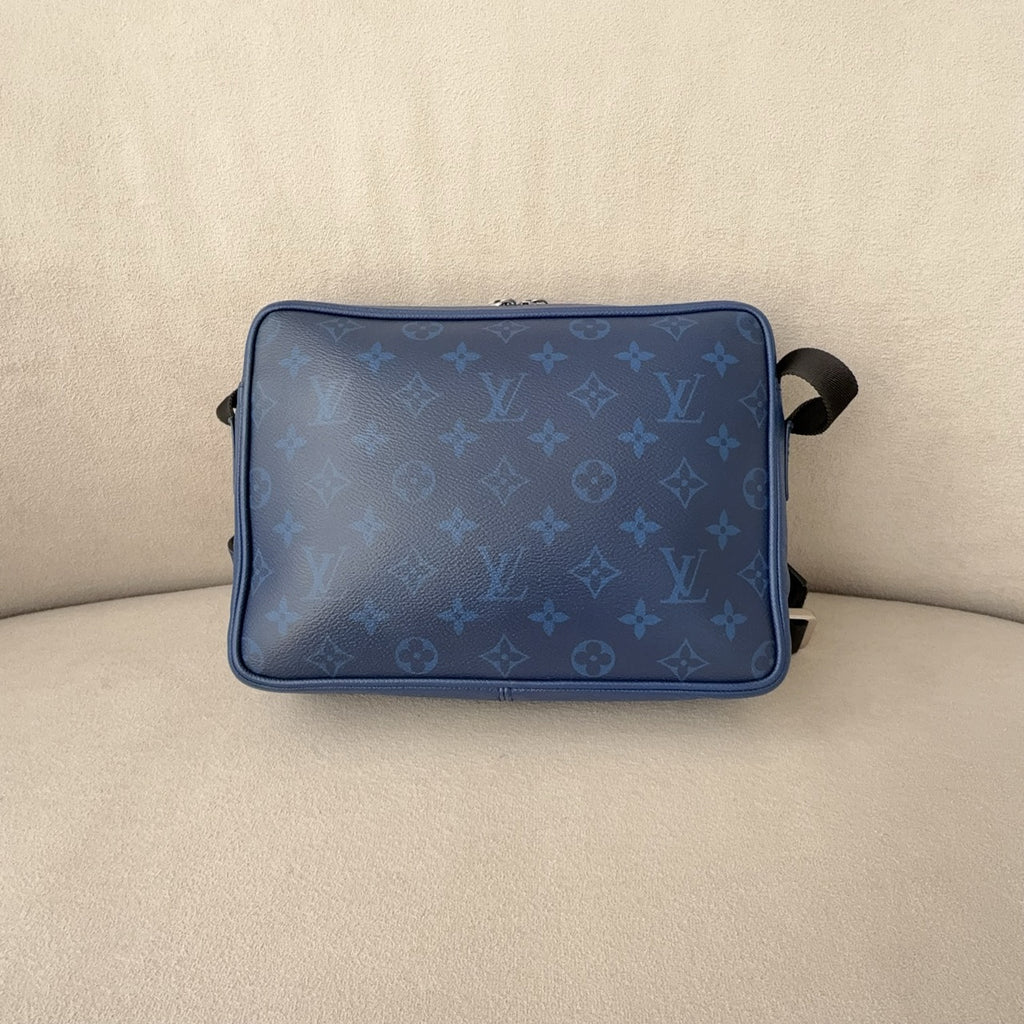 Louis Vuitton Blue Messenger Bag M33455