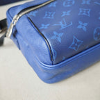Louis Vuitton Blue Messenger Bag M33455