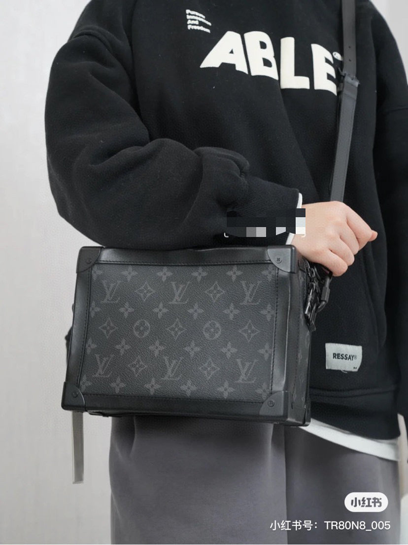 Louis Vuitton Soft Trunk Black M44730