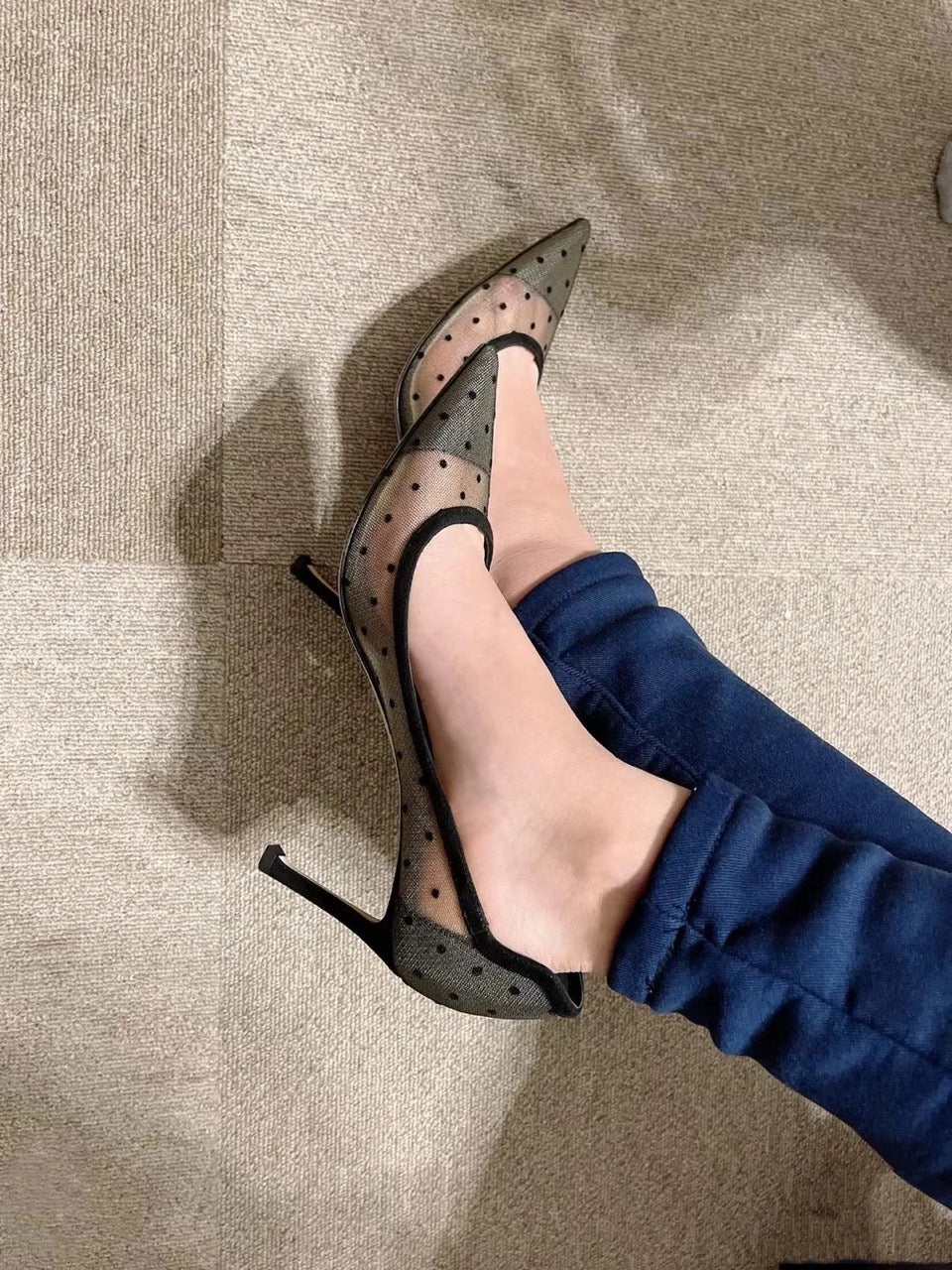 Dior Black High heels