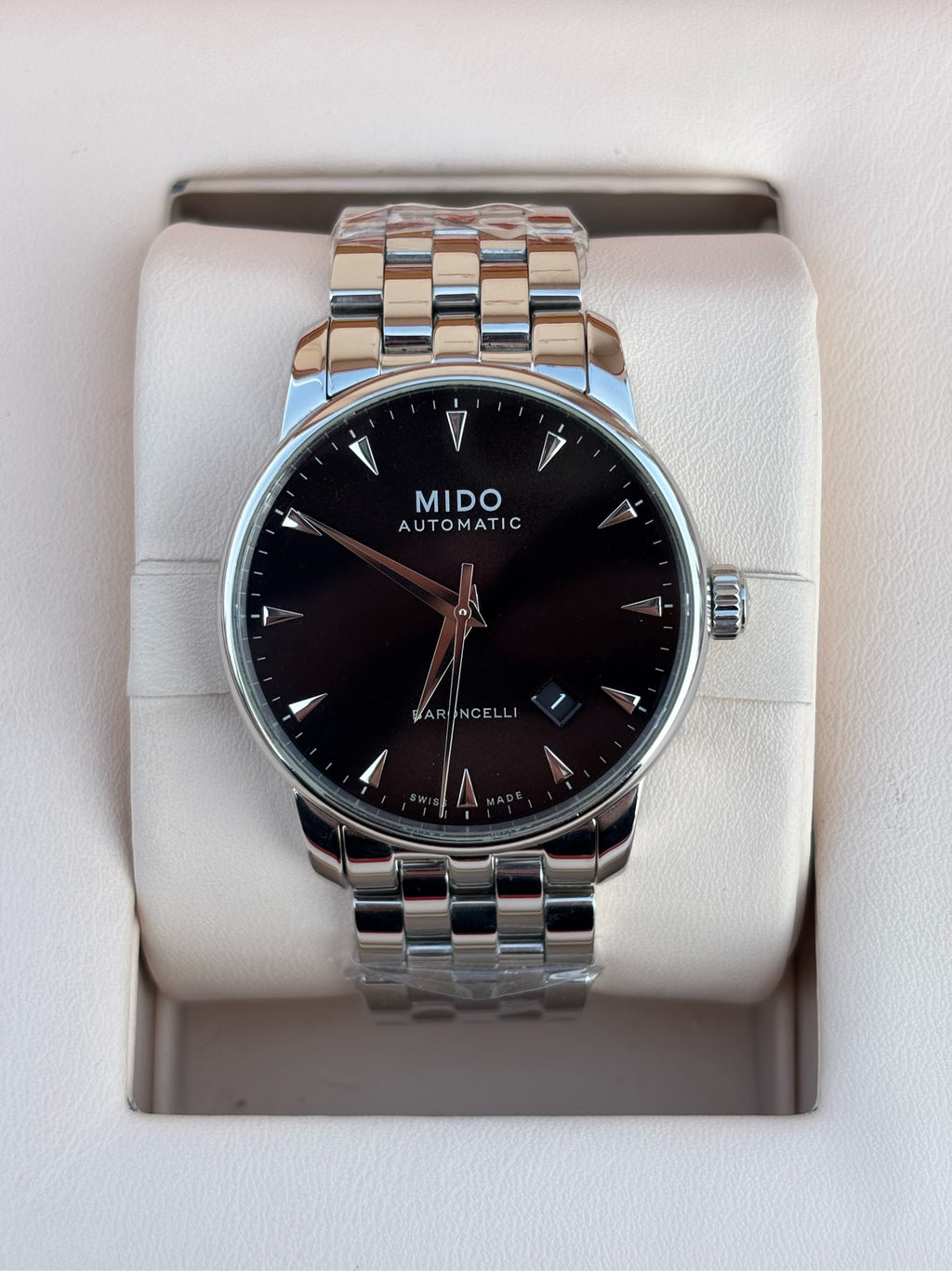 Mido Berenice Black Automatic (self-winding) watch 38 millimeters M8600.4.18.1