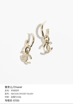 Chanel Pendant earrings Metal ABC546 B15387 NU491
