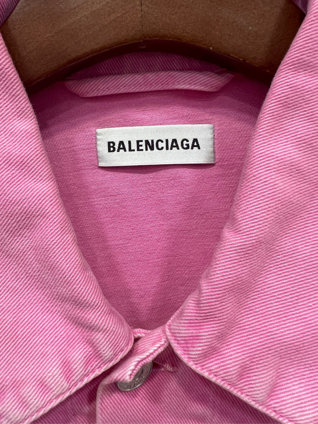 Balenciaga LOGO Pink Coat 594386TEW378000