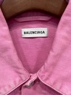 Balenciaga LOGO Pink Coat 594386TEW378000