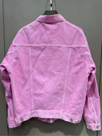 Balenciaga LOGO Pink Coat 594386TEW378000