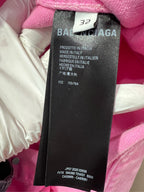 Balenciaga LOGO Pink Coat 594386TEW378000