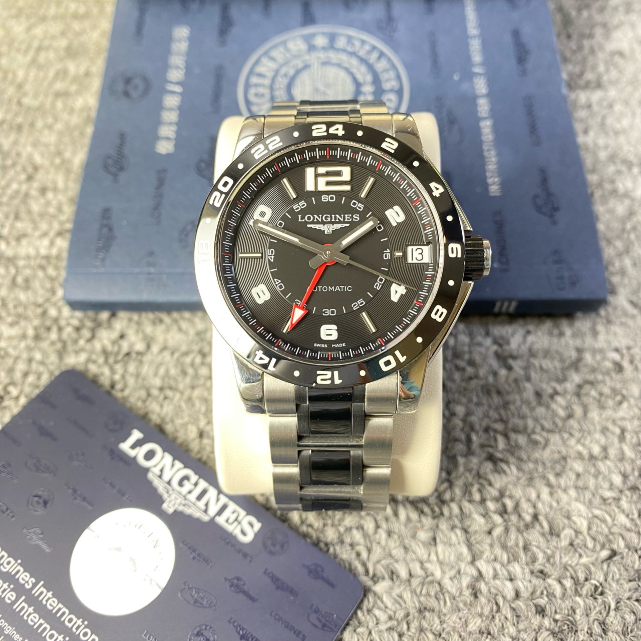 Longines Exercise Automatic (self-winding) watch 42 millimeters L3.669.4.56.7