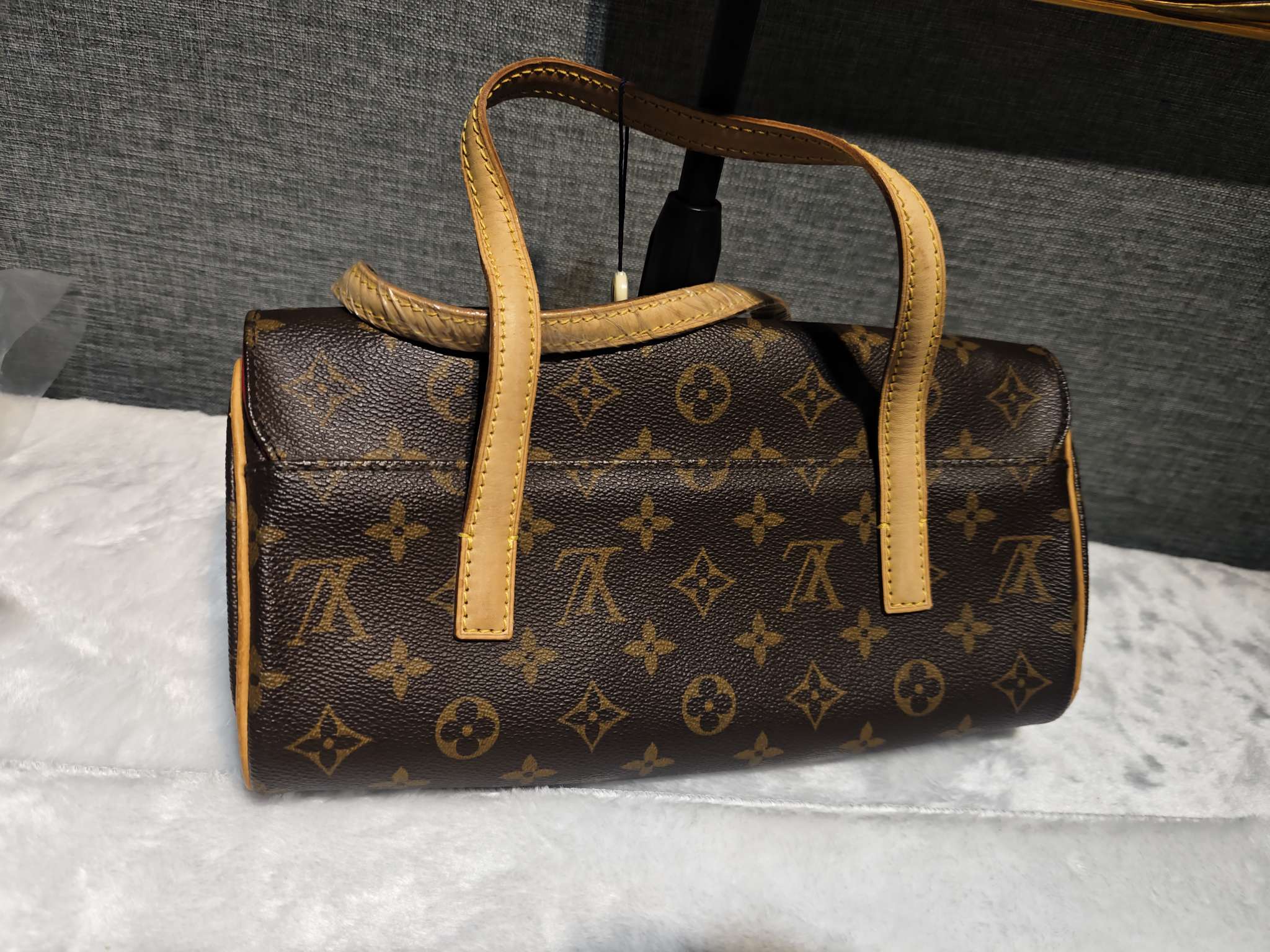 Louis Vuitton Alcantara Red