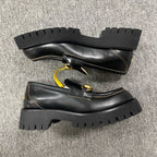 Gucci Gold Platform shoes