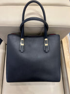 Salvatore Ferragamo Black Satchel