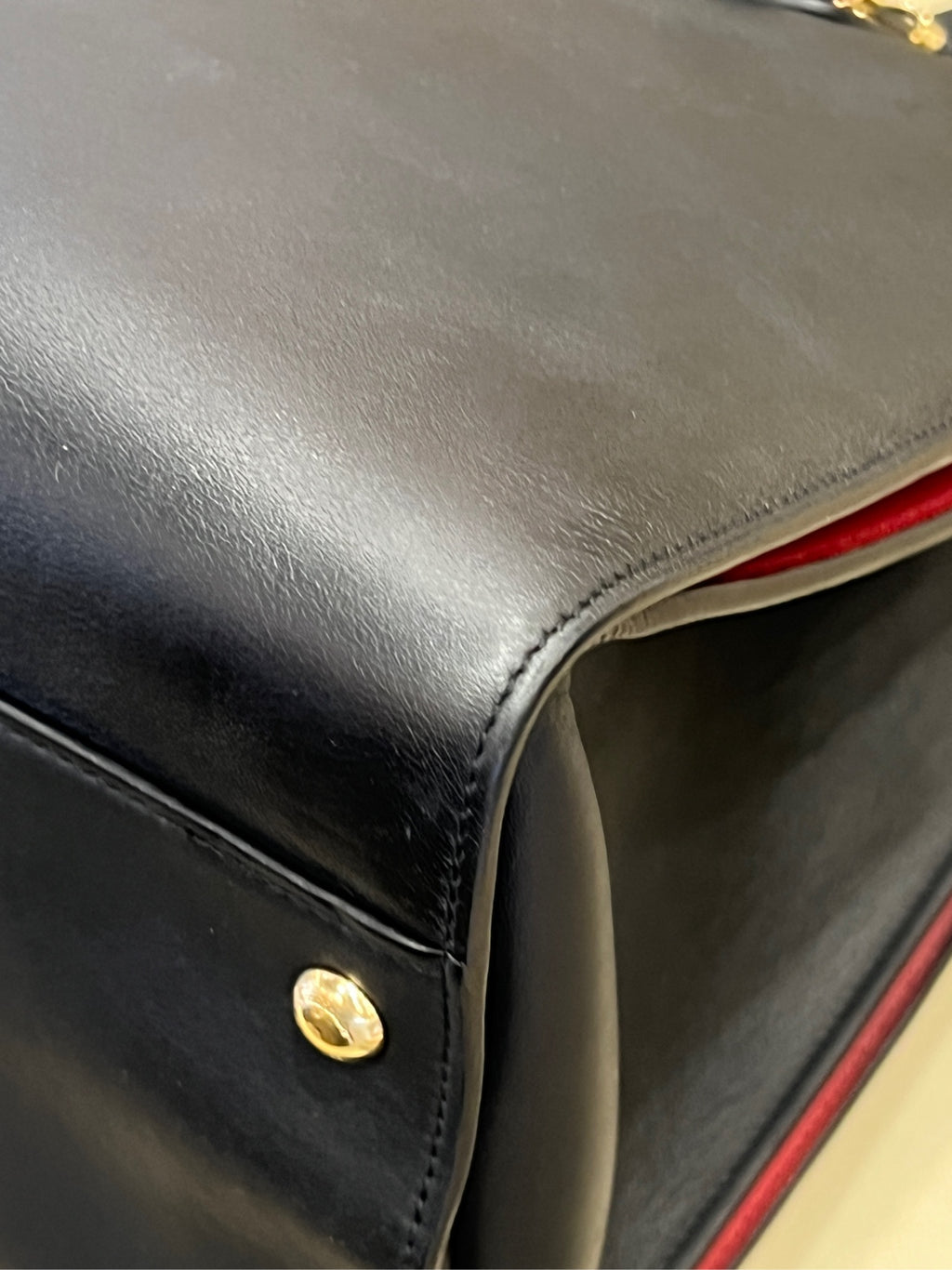 Salvatore Ferragamo Black Satchel