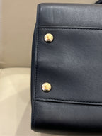 Salvatore Ferragamo Black Satchel