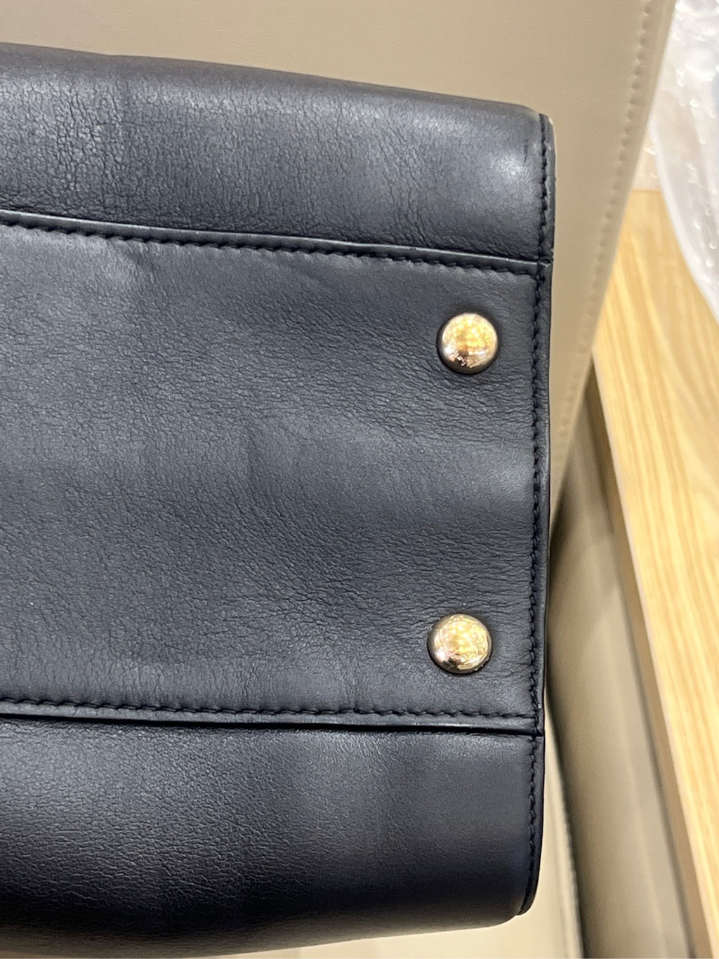 Salvatore Ferragamo Black Satchel
