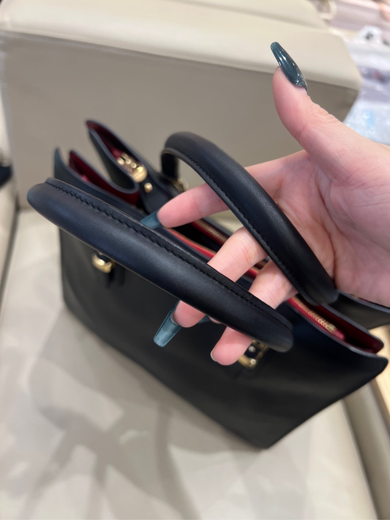 Salvatore Ferragamo Black Satchel