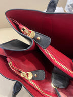 Salvatore Ferragamo Black Satchel