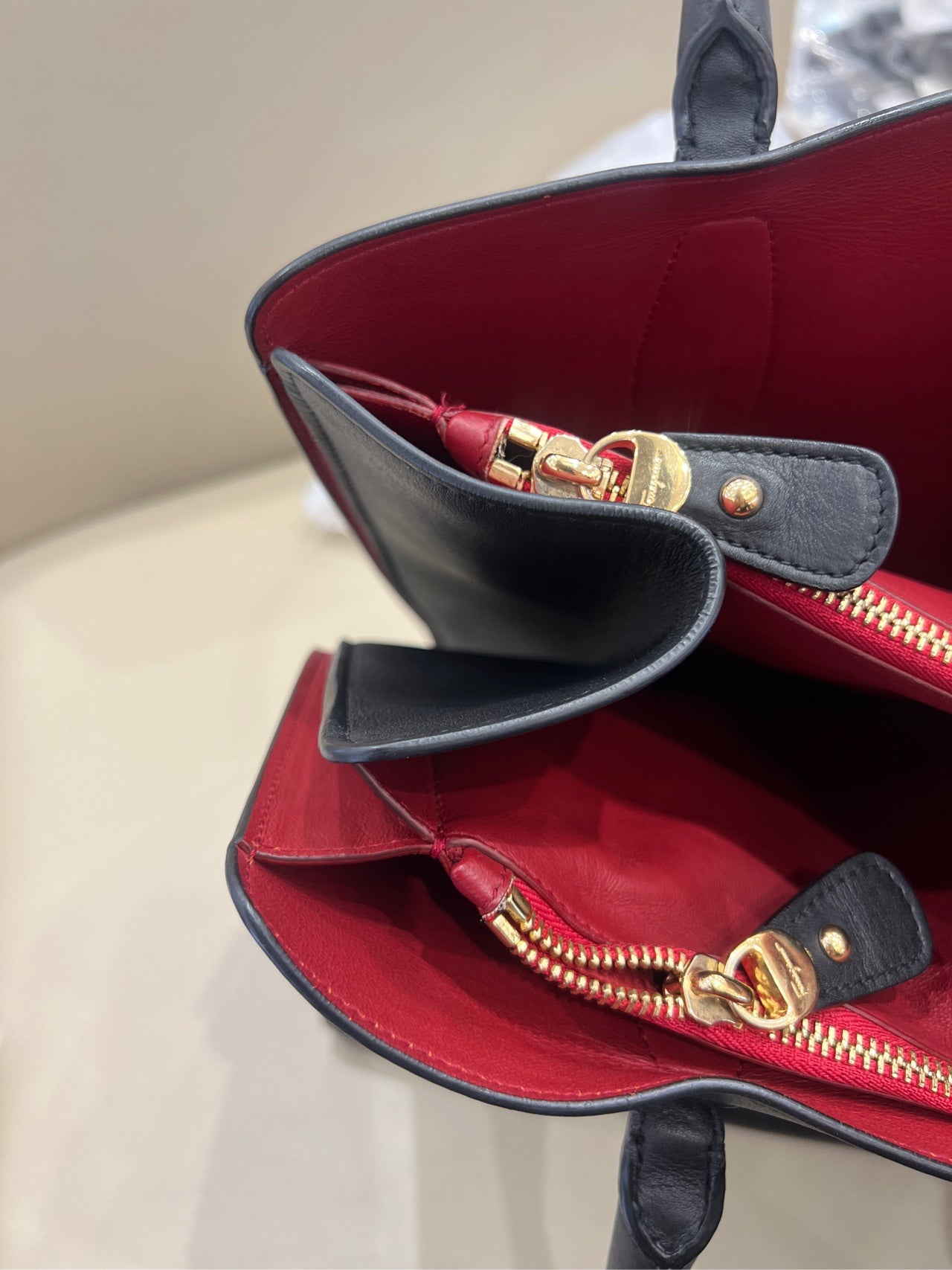 Salvatore Ferragamo Black Satchel