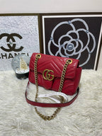Gucci GGMarmont Collection Mini Shoulder Bag Red 446744AADPJ6207