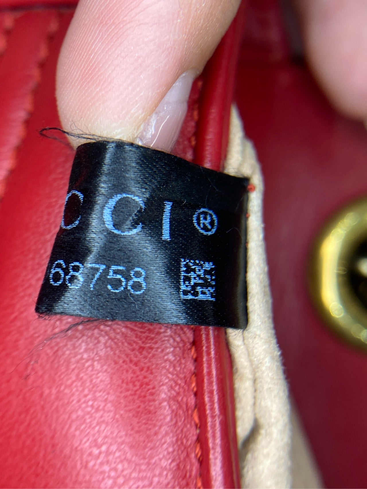 Gucci GGMarmont Collection Mini Shoulder Bag Red 446744AADPJ6207