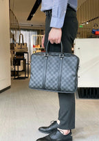 Louis Vuitton Black 41.0x 31.0x 7.0 cm N41125