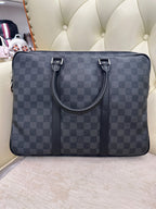 Louis Vuitton Black 41.0x 31.0x 7.0 cm N41125