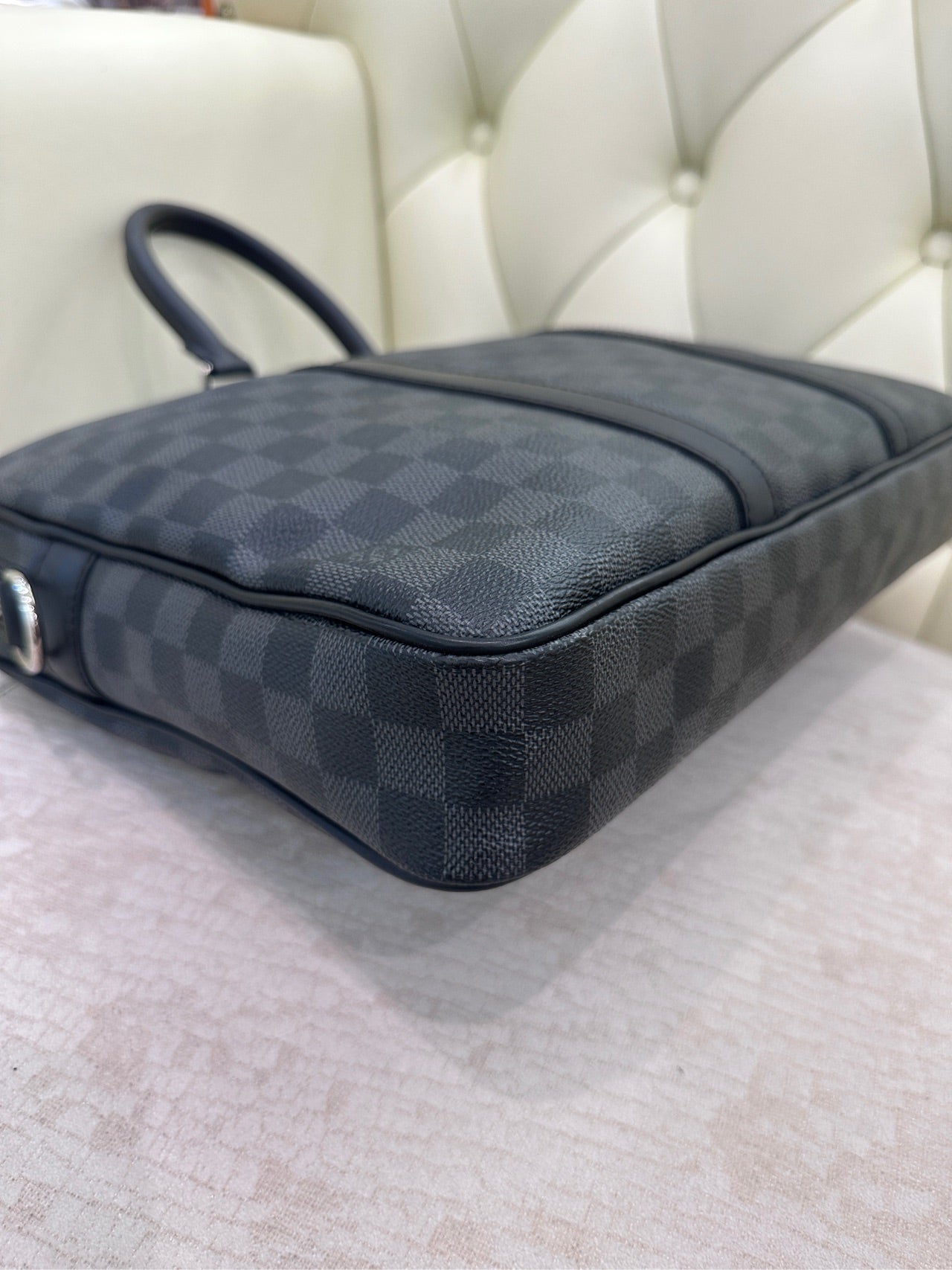 Louis Vuitton Black 41.0x 31.0x 7.0 cm N41125