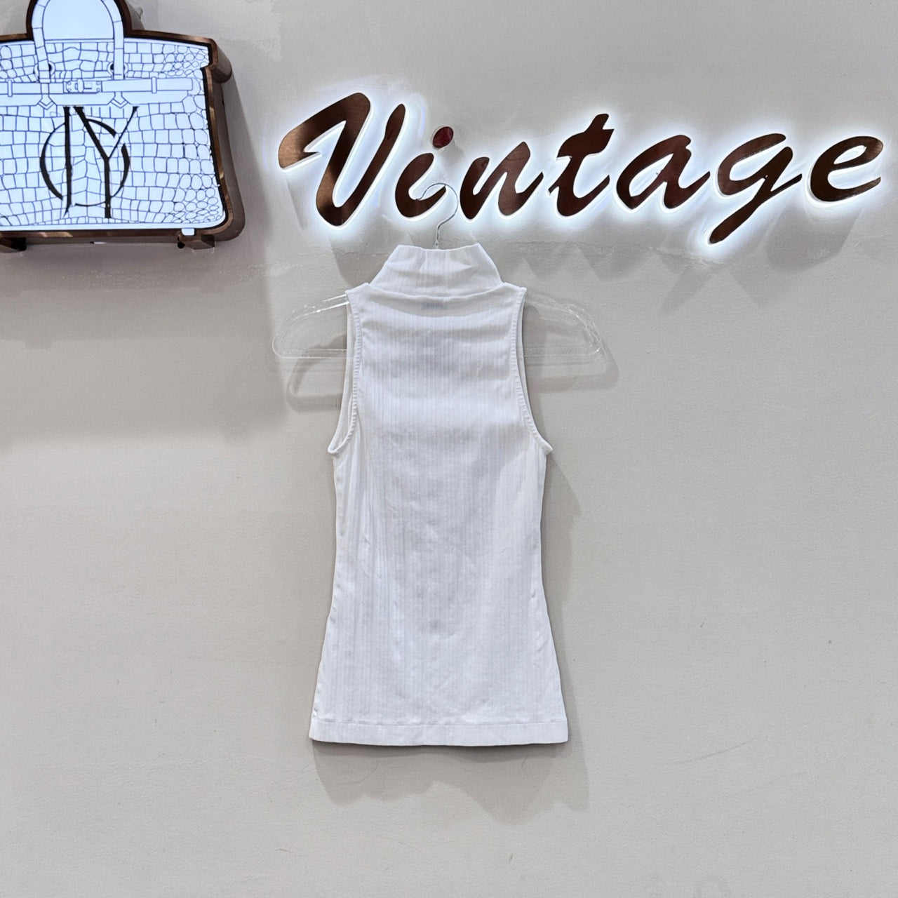 Loewe Cropped Anagram tank top in cotton Cotton XS|S|M|L|XL|XXL S359Y23X85-2100