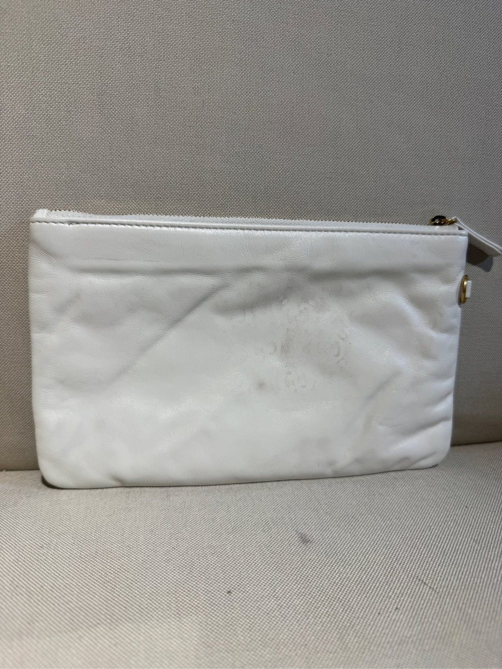 Chanel Classic Small Zipped Pouch Metal Gold AP4020B1058310601