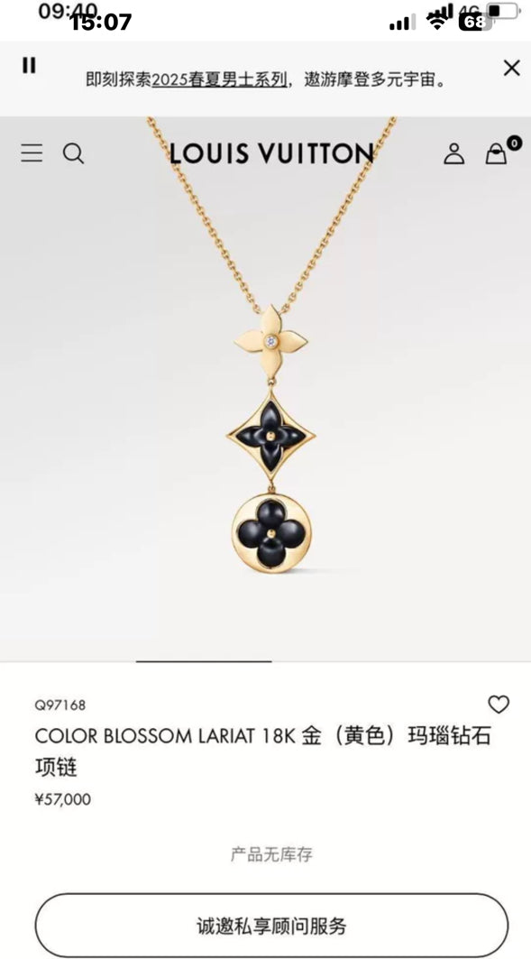 Louis Vuitton Necklace